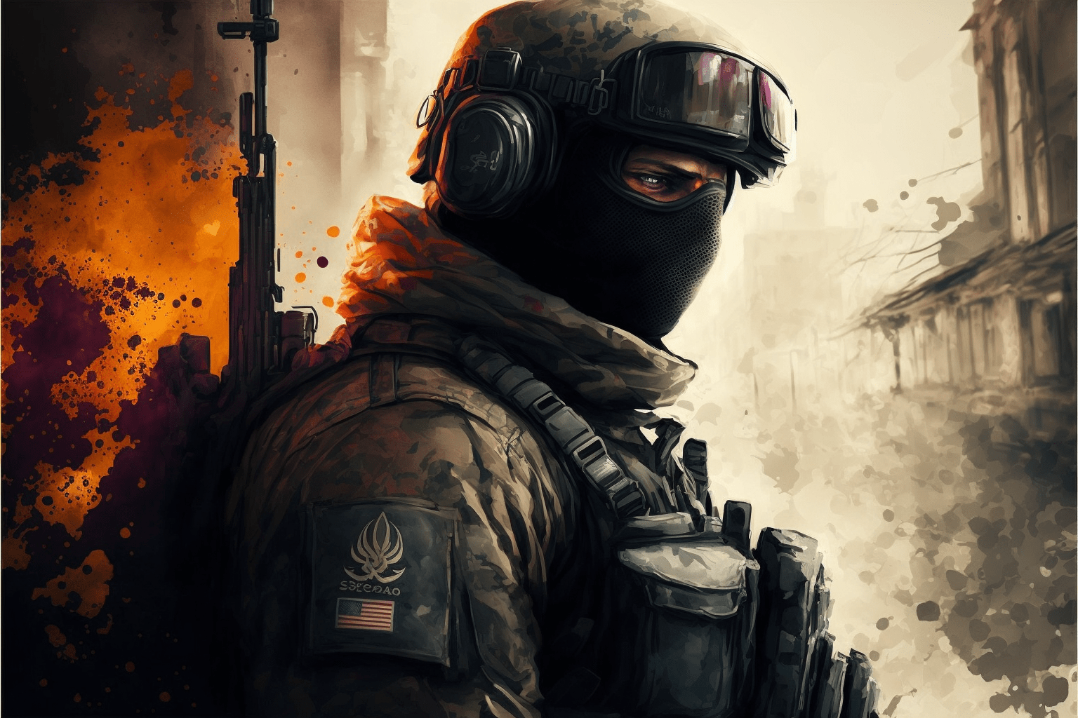 e-sport games counter strike art-min