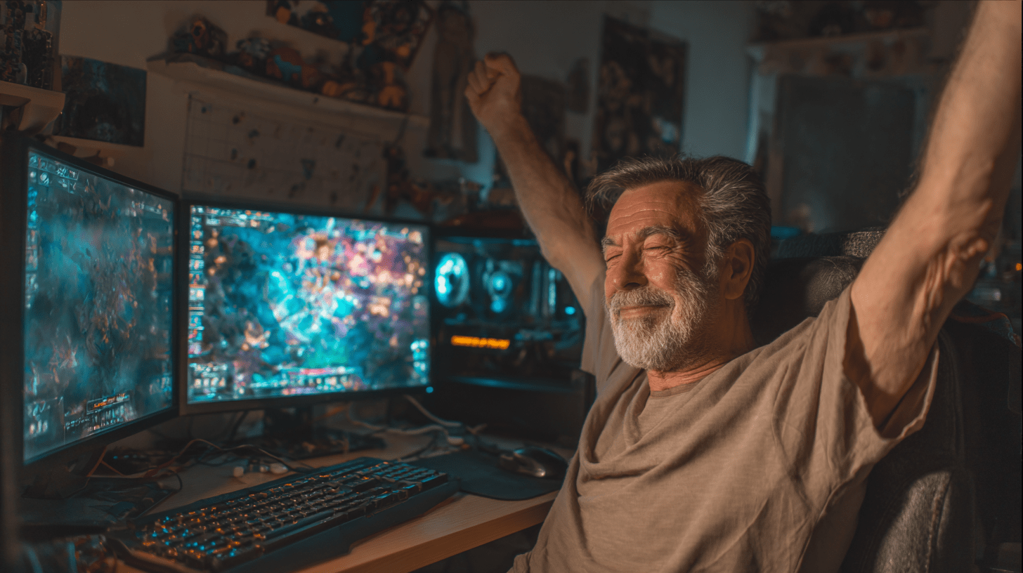 silver gamer ergonomie beim zocken