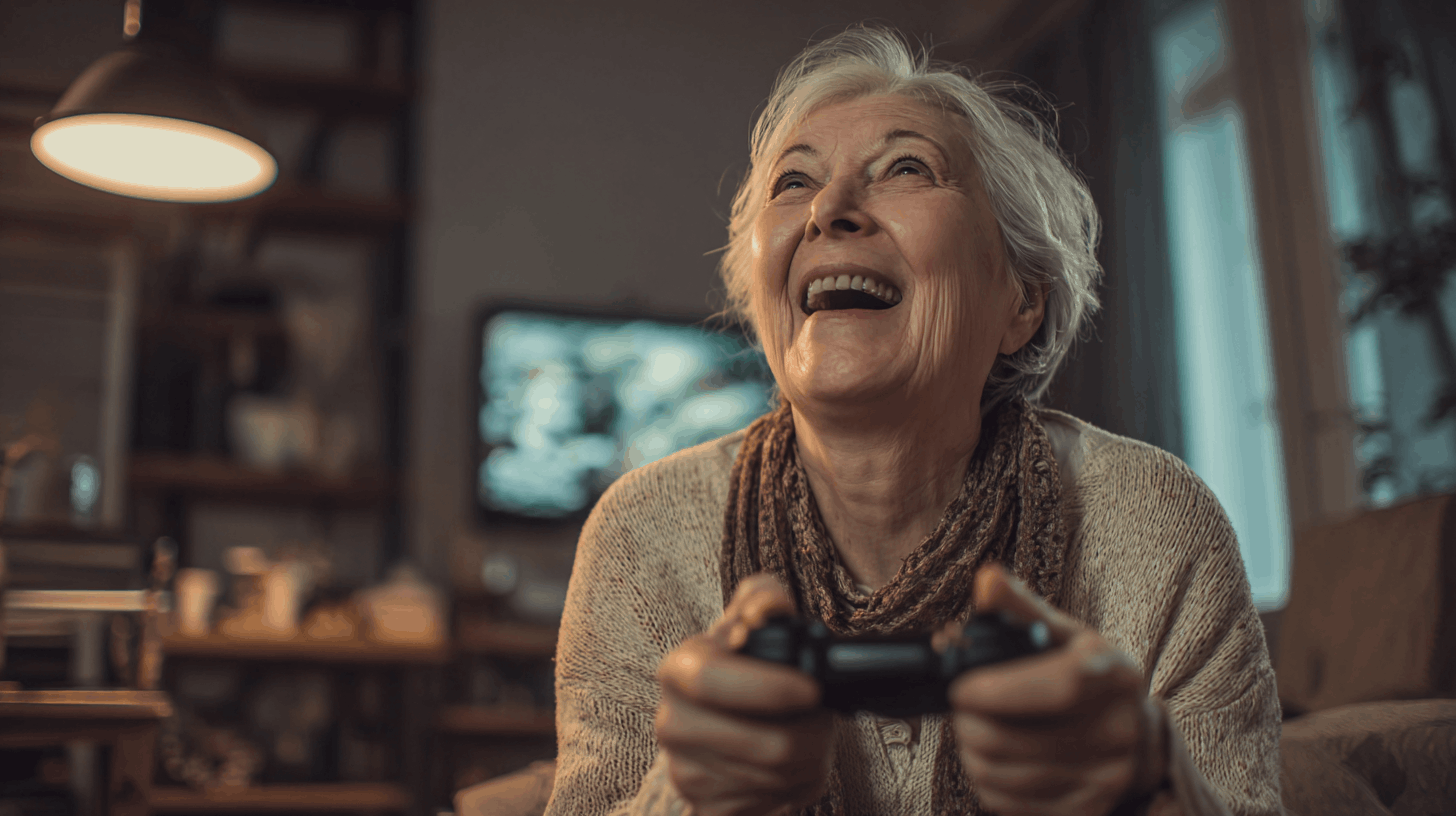 Ergonomie beim Gaming: So spielen Senioren ohne Schmerzen